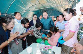 China and UNICEF team up to improve Maternal and Child Health in Lao PDR